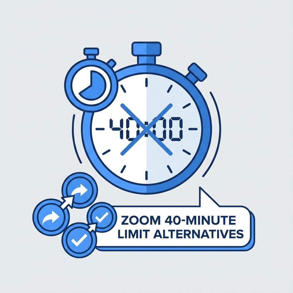 Zoomの40分制限問題：ちょっとした通話がしたいだけなのに